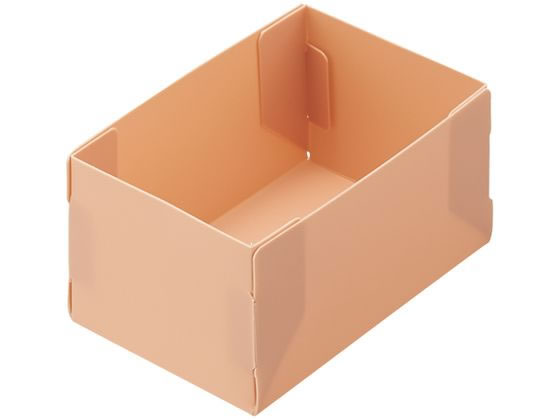 【お取り寄せ】リヒトラブ Roomy 仕切りケース A6 1／2 ピンク A797-12