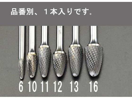 【仕様】●軸径：6mm●刃径：6mm●刃長：18mm●全長：50mm●入数：1本入り【備考】※メーカーの都合により、パッケージ・仕様等は予告なく変更になる場合がございます。【検索用キーワード】エスコ　ESCO　えすこ　6x18mm　6mm軸超硬カッター　超硬カッター6mm軸6×18×50mm　切削工具　(6mm軸)超硬・ダイヤモンド・CBNバー　作業用品・工具　作業用品・工具　研削研磨用品　ダイヤモンドヤスリ　作業用品・工具　作業用品・工具　研削研磨用品　軸付砥石　EA819JE-6　EA819JE6　4518340082762　RPUP_02　E60421