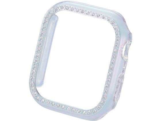 【お取り寄せ】エレコム アップルウォッチ カバー 41mm ストーン オーロラ AW-23BBPPJACR