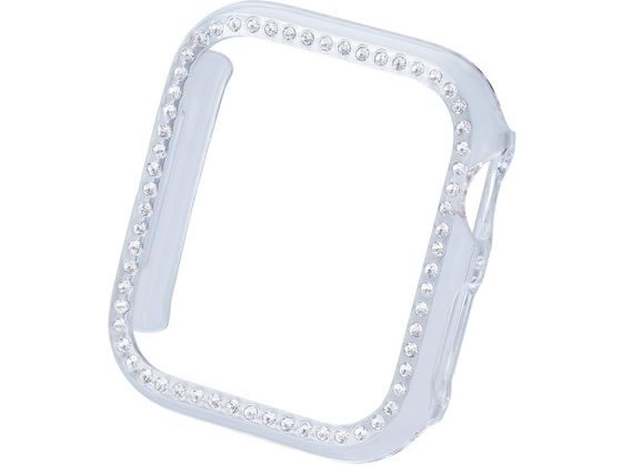 【お取り寄せ】エレコム アップルウォッチ カバー 40mm ストーン クリア AW-23EBPPJCR