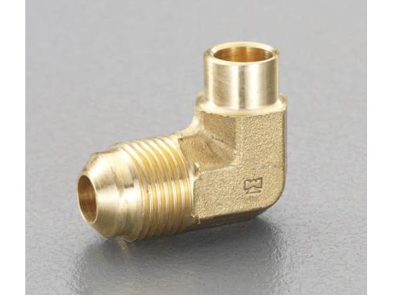 【お取り寄せ】エスコ エルボユニオン ロウ付型 F1／2"×1／2" EA442AK-73