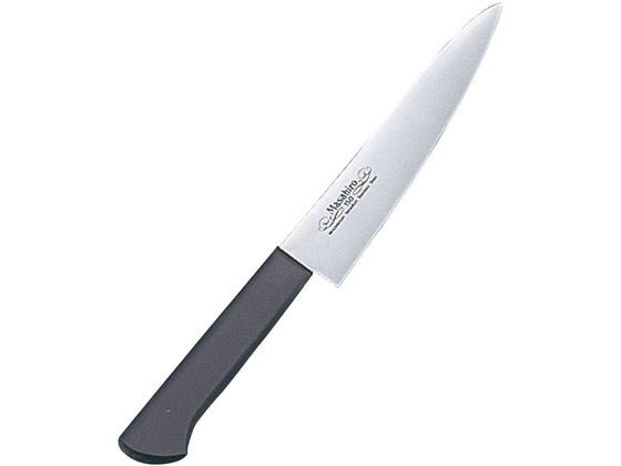 【お取り寄せ】マサヒロ 正広作 MV-P PC柄(黒) ペティーナイフ 15cm 8751000