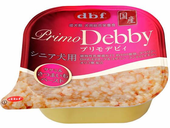 Natural - 【お取り寄せ】デビフペット プリモデビィ シニア犬用 ササミ&さつまいもペースト95g
