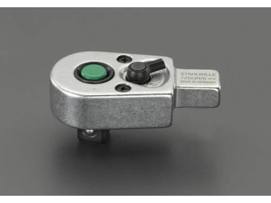 【お取り寄せ】エスコ 1／2"DR ラチェットヘッド 9x12mmジョイント用 EA723SB-41