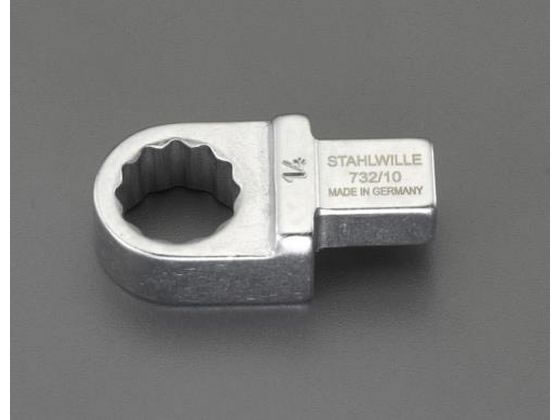 【お取り寄せ】エスコ 10 mm めがねヘッド 9x12mmジョイント用 EA723SD-10