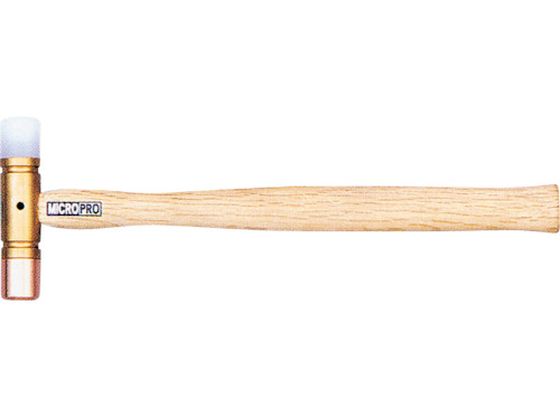 【商品説明】●ヘッドは簡単に交換できます。【仕様】●型番：MH-4●頭径（mm）：15●頭長（mm）：80●全長（mm）：260●頭部：真鍮●ヘッド：銅、ナイロン●柄：樫【備考】※メーカーの都合により、パッケージ・仕様等は予告なく変更になる場合がございます。【検索用キーワード】OHマイクロプロハンマー＃4　OHマイクロプロハンマー＃4　OHハンマー　MH4　手作業工具　ハンマー刻印ポンチ　コンビネーションハンマー　4963360203343　2877082　OH　マイクロプロハンマー＃4　MH−4　E65544精密金型の作製・修理・保全。