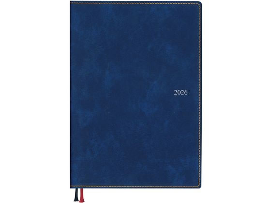 【お取り寄せ】ダイゴー 2025 アポイント デスク B6 1Wバーチカル ネイビー E1669