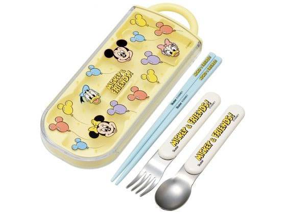 【お取り寄せ】スケーター 抗菌 食洗機対応 トリオセット ミッキーマウス&フレンズ 風船