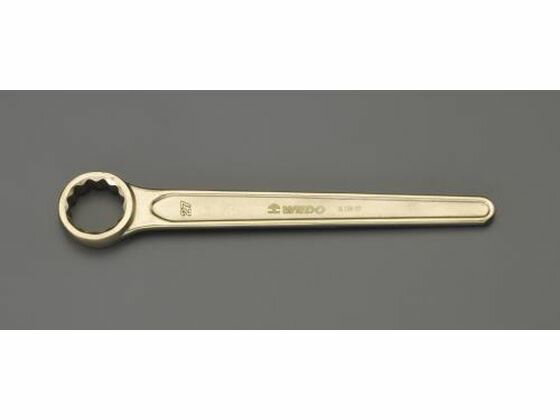 【お取り寄せ】エスコ 片口めがねレンチ ノンスパーキング 14mm EA643BE-14