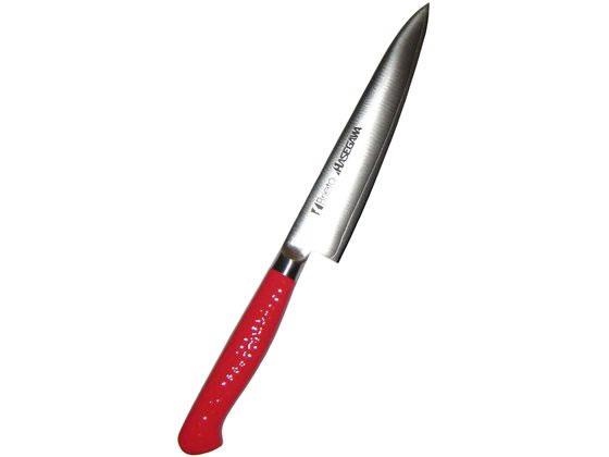 【お取り寄せ】ハセガワ 抗菌カラー庖丁 ペティーナイフ MPK-15 15cm レッド