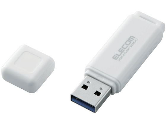 【お取り寄せ】エレコム USBメモリ 16GB USB3.0 ホワイト MF-HSU3A16GWH