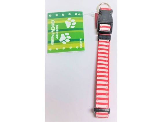 【お取り寄せ】カワノ産業 マイスター カラー S シンプルボーダーレッド