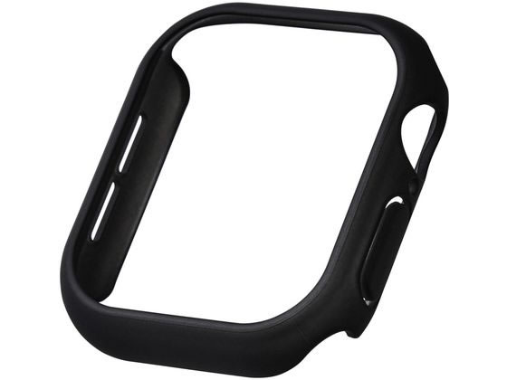 【お取り寄せ】エレコム アップルウォッチ 42mm ハードバンパー ブラック AW-24BBPPBK
