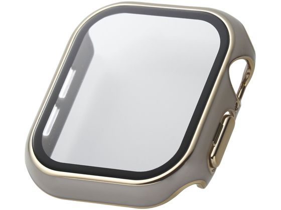 【お取り寄せ】エレコム アップルウォッチ 42mm フルカバー メタリックグレー AW-24BFCGJGB