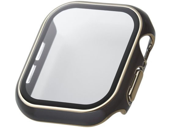 【お取り寄せ】エレコム アップルウォッチ 42mm フルカバー メタリックチャコール AW-24BFCGJGY