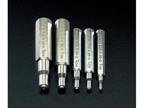 【お取り寄せ】エスコ バーセージングツール 5本組(1／4"-5／8") EA212CB