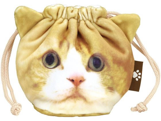 【お取り寄せ】スケーター フェイス巾着 きなこ ZFK1