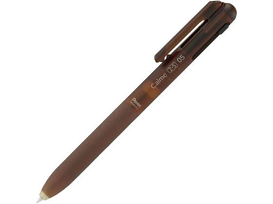 ぺんてる 多機能ペンCalme カルム 2+S 0.5mm ブラウン軸