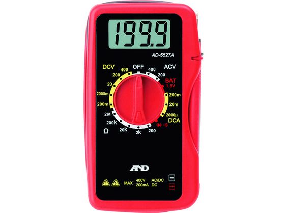 【お取り寄せ】A&D デジタルマルチメーター AD5527A AD5527A