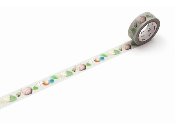 【お取り寄せ】カモ井 mt ex シーグラスと貝殻 MTEX1P246