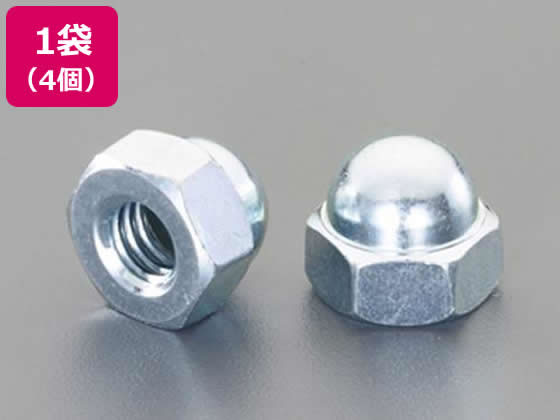 乐天商城 - 【お取り寄せ】エスコ W 1／2 袋ナット ユニクロメッキ 4個 EA949SD-47