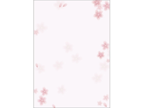 【お取り寄せ】タカ印 和柄用紙 和ごころ 桜 100枚 4-1905