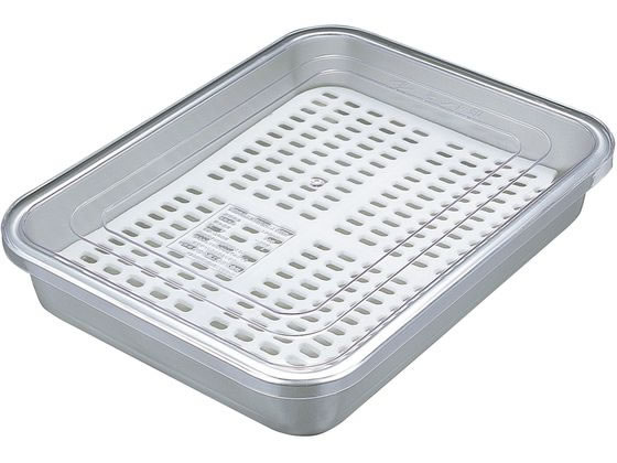 【お取り寄せ】EBM アルマイト 冷凍ケース 目皿付 CP-280 8146600