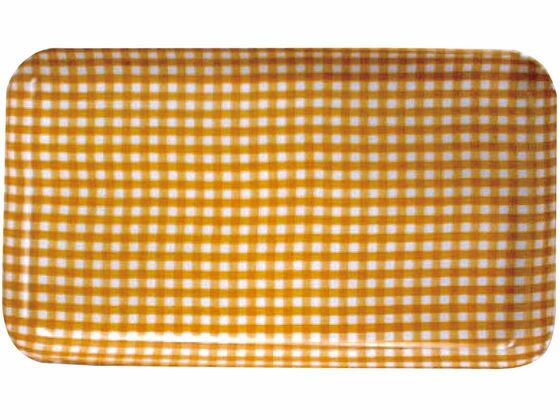 【お取り寄せ】橋本達之助工芸 角 カスタートレー SS チェックイエロー 1111200
