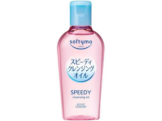 【商品説明】5種のオーガニック認証ボタニカルオイル（保湿）と3種のボタニカルシードオイル（保湿）を配合した、秒落ちスピーディオイル。スピーディ処方で、素早くすっぴん肌に。ぬれた手OK、まつエクOK、洗顔不要。旅行やトライアルユースに便利なミニサイズ。【仕様】●内容量：60mL生産国：日本商品区分：化粧品メーカー：コーセーコスメポート広告文責：フォーレスト株式会社　0120-40-4016【備考】※メーカーの都合により、パッケージ・仕様等は予告なく変更になる場合がございます。【検索用キーワード】コーセーコスメポート　こーせーこすめぽーと　kosecosmeport　コーセー　こーせー　KOSE　ソフティモ　スピーディ　クレンジングオイル　60mL　ソフティモ　スピーディクレンジングオイル　softymo　speedy　cleansingoil　化粧品　フェイスケア　クレンジング　オイル　クレンジングオイル　ミニ　60ml　スキンケア　フェイスケア　E73748メイク秒落ち！スピーディクレンジングオイル。