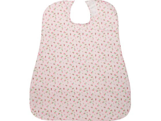 介援隊 食事用エプロン フルーツピンク