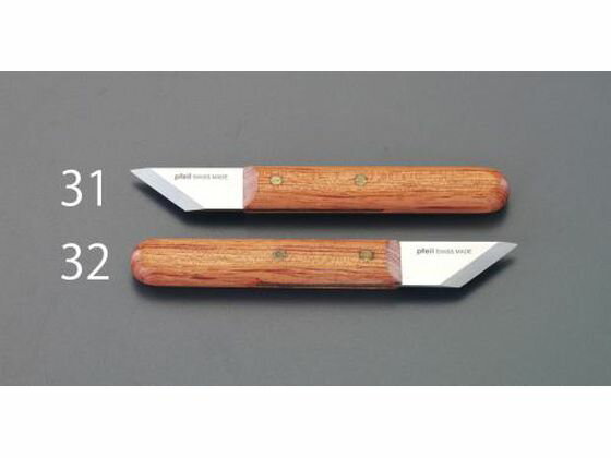 【お取り寄せ】エスコ 切出しナイフ 左利き用 150×19mm EA588GC-32