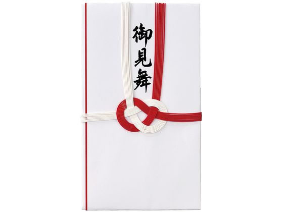 マルアイ 祝金封 赤白7本結切 御見舞 キ-112