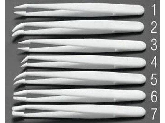 乐天商城 - 【お取り寄せ】エスコ 精密用ピンセット デルリン製 118mm P35A EA595AM-7