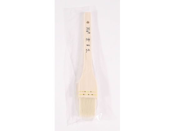 【お取り寄せ】カンダ KD木柄白ハケ 36mm 066020