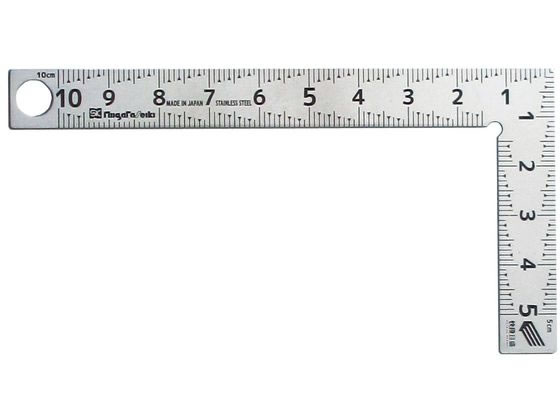 【お取り寄せ】新潟精機 カーペンターミニ 快段目盛 10cm CM-10KD