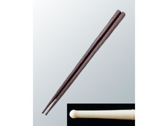 【お取り寄せ】曙産業 ダブルエンボス盛りばし 27cm袋入 ブラウン PM-332