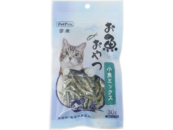 【お取り寄せ】ペットプロジャパン 猫用お魚おやつ 小魚ミックス 30g