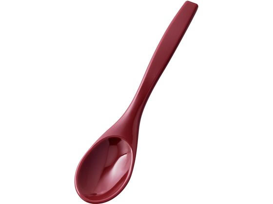 Service Spoon - 【お取り寄せ】福井クラフト えびす 平スプーン 朱 6-1395-1 1154240