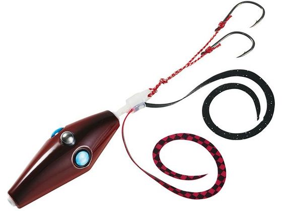 【お取り寄せ】ダイワ 紅牙ベイラバーフリーαフックアッパー 80 #イカブラウン