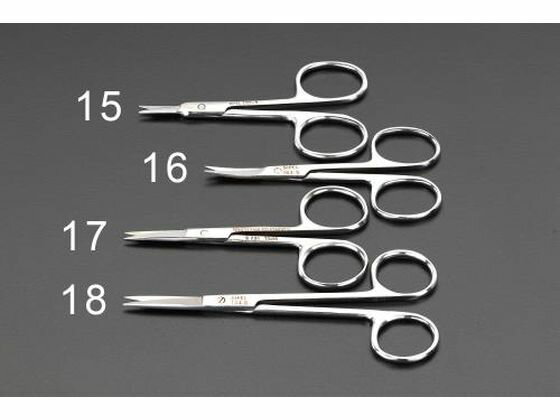 Scissors - 【お取り寄せ】エスコ はさみ 精密 ステンレス製 90mm EA540ME-15