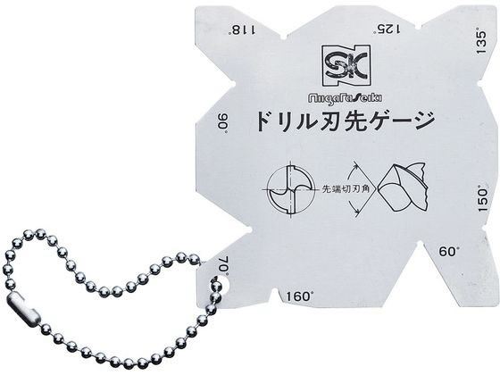 【お取り寄せ】新潟精機 ドリル刃先ゲージ A DPG-A(4)