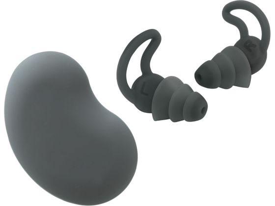 ソニック 集中耳栓 シリコンタイプケース付 EX ブラック SP-2037-D