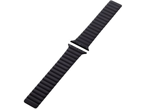 【お取り寄せ】エレコム Apple Watch用マグネットバンド AW-45BDMAGBK
