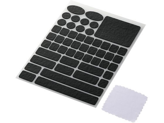 【お取り寄せ】エレコム グリップテープ 滑り止め Vcustom GWVG600PCBK