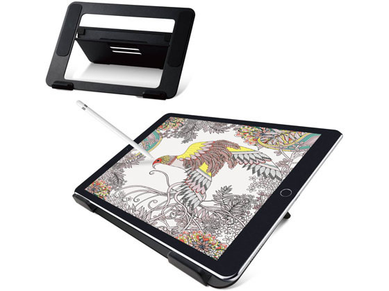 【お取り寄せ】エレコム タブレット用4アングルドローイングスタンド TB-DSDRAWBK