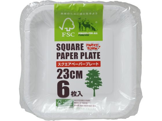 ���ȥ�å����ǥ����� ���������ڡ��ѡ��ץ졼�� 23cm 6�� SD-139