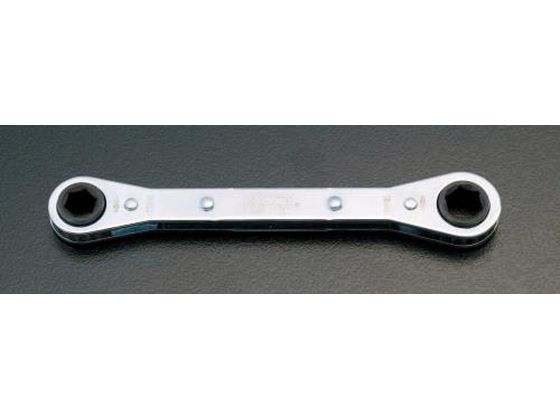 【お取り寄せ】エスコ ラチェットめがねレンチ 9×10mm EA602K-2