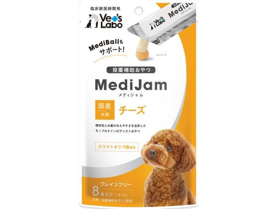 【お取り寄せ】ジャパンペットコミュニケーションズ メディジャム 犬 チーズ 48g