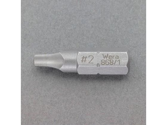 【仕様】●サイズ：＃2●全長（mm）：25●六角シャンク：1／4”●溝長：約8mm【備考】※メーカーの都合により、パッケージ・仕様等は予告なく変更になる場合がございます。【検索用キーワード】エスコ　ESCO　えすこ　＃2x25mm［Square］ドライバービット　［Square］ドライバービット＃2×25mm　ドライバー　ビット　インパクトドライバー　六角棒レンチ　ビット　作業用品　工具　作業用品　工具　ドライバービット　ドライバービット　EA611AM−64　EA611AM64　4550061797846　RPUP_02　E84993