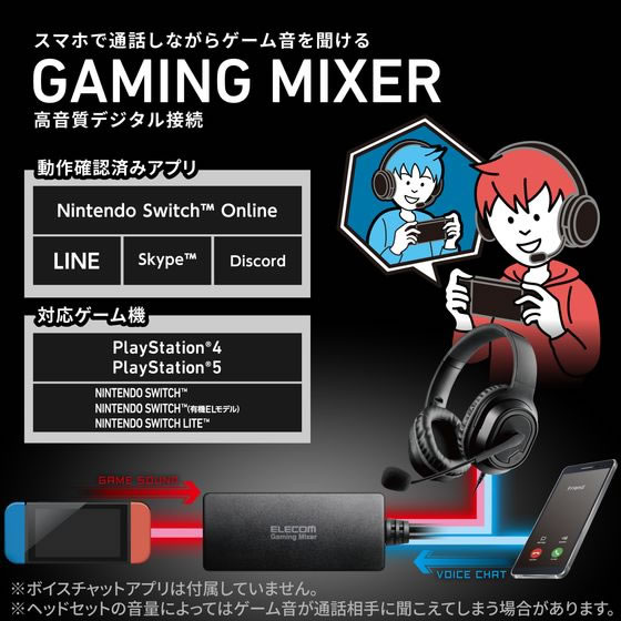 【お取り寄せ】エレコム オーディオミキサー 4極 USB ブラック HSAD-GMMD20BK